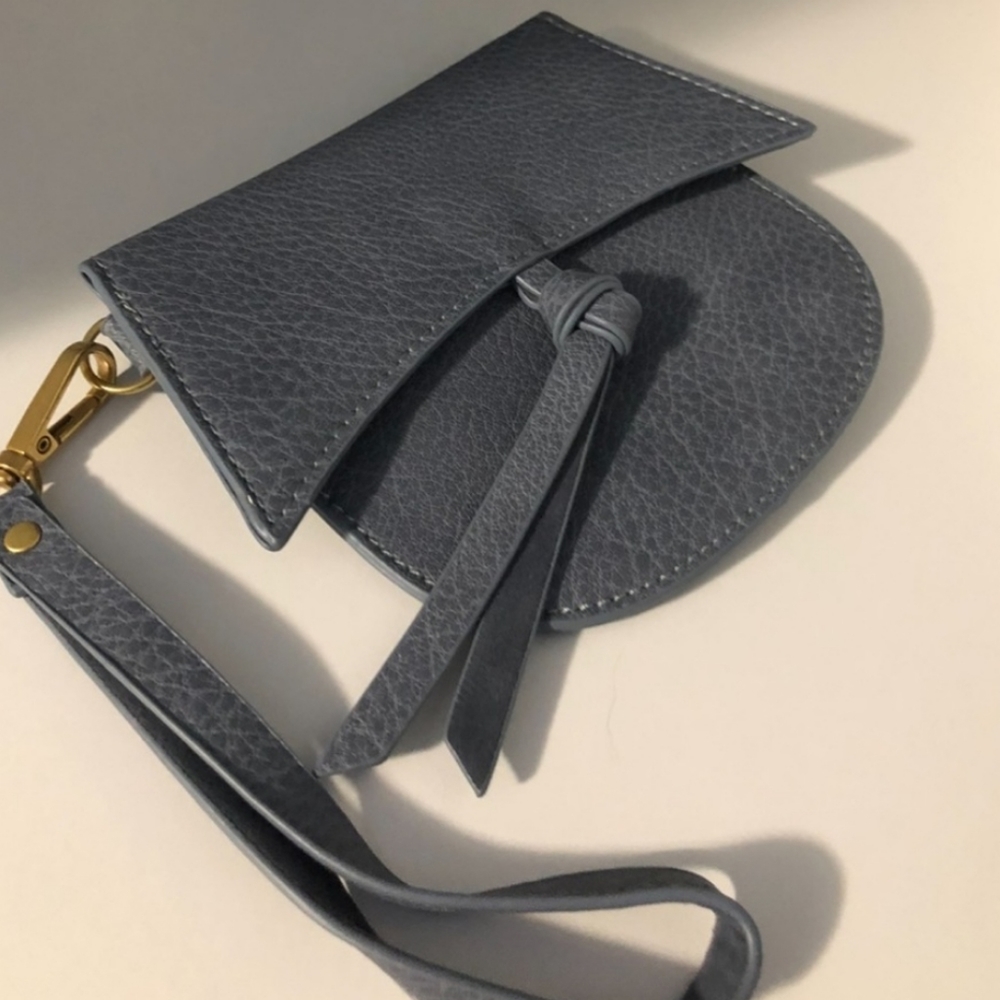 Anthropologie Celeste Crossbody Bag Purse in SLATE - Picture 5 of 6